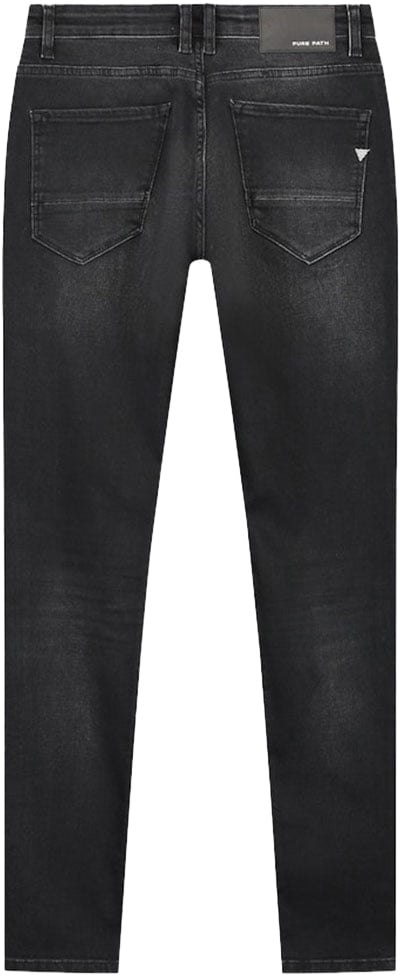 Pure Path The Dylan Denim Skinny Fit Grijs