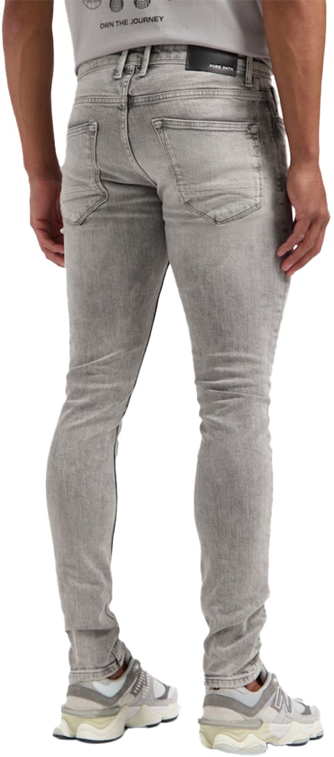 Pure Path The Jone Denim Skinny Fit Grijs