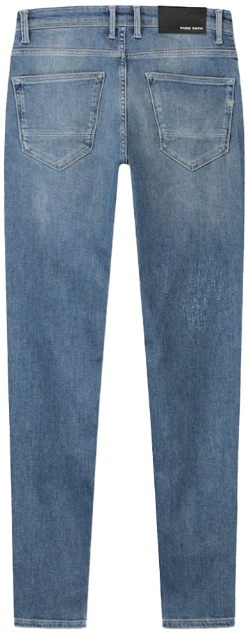 Pure Path Pure Path The Jone Denim Skinny Fit Blauw