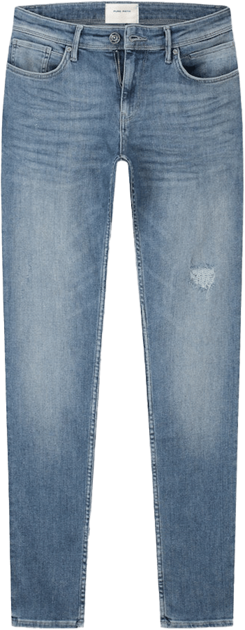 Pure Path Pure Path The Jone Denim Skinny Fit Blauw
