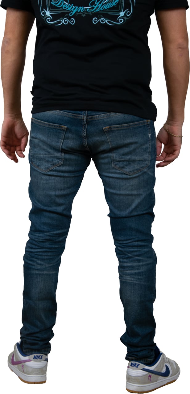 Pure Path The Jone Denim Skinny Fit Blauw