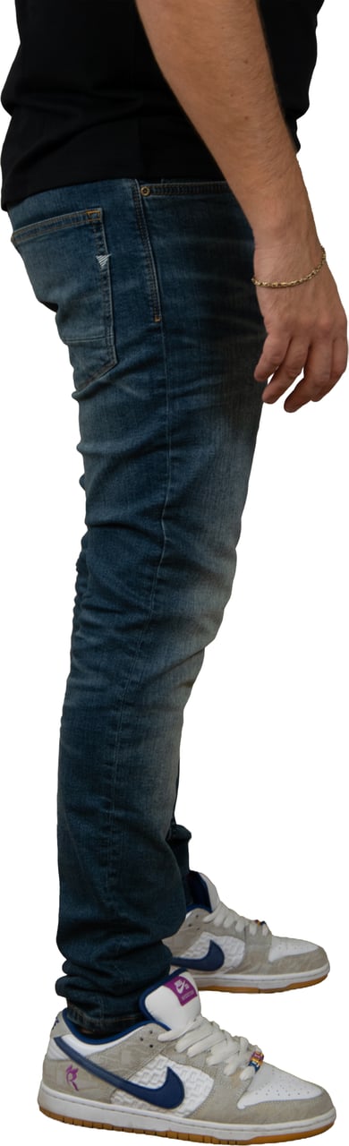 Pure Path The Jone Denim Skinny Fit Blauw