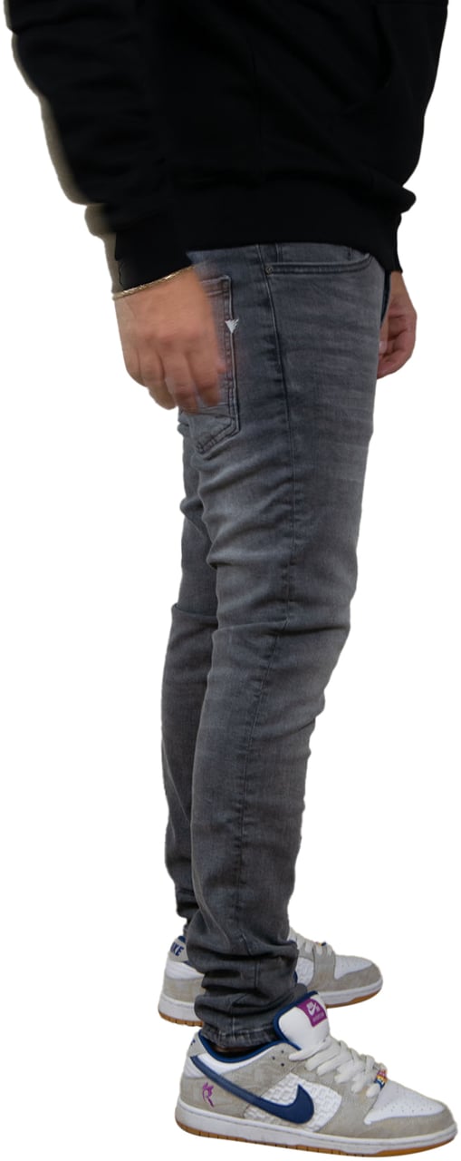 Pure Path The Jone Denim Skinny Fit Grijs