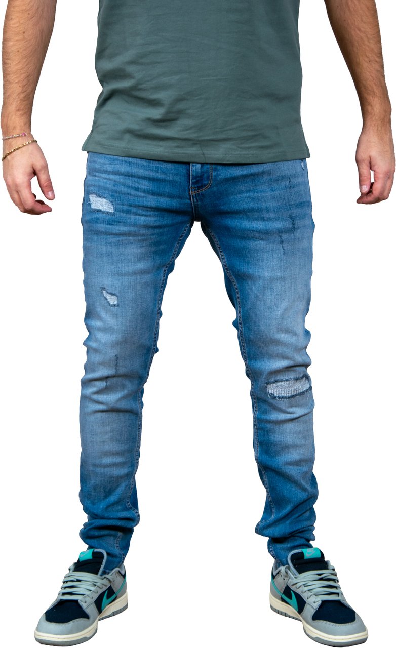 Pure Path The Jone Denim Skinny Fit Blauw