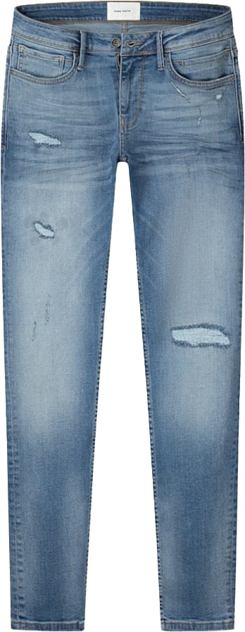 Pure Path The Jone Denim Skinny Fit Blauw