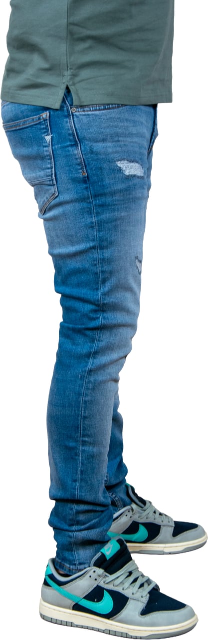 Pure Path The Jone Denim Skinny Fit Blauw