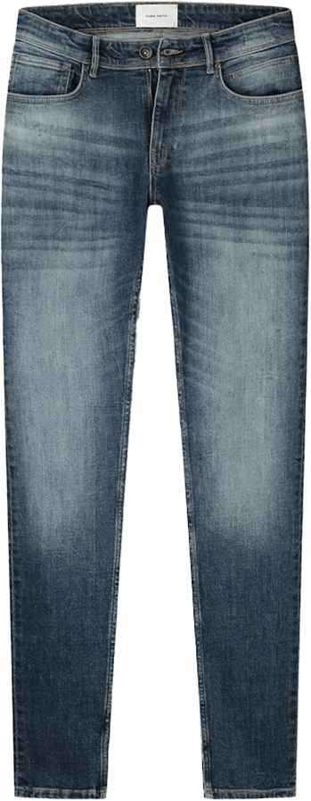 Pure Path Pure Path The Jone Denim Skinny Fit Blauw