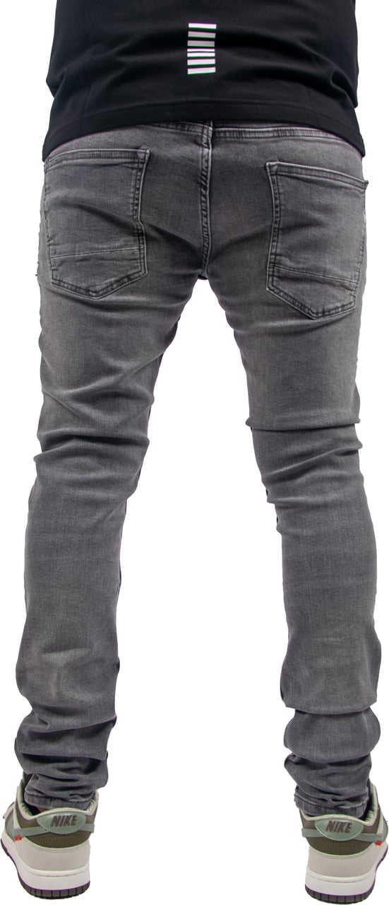 Pure Path Pure Path The Jone Denim Slim Fit Grijs