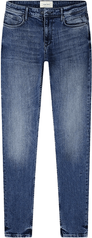 Pure Path Pure Path The Jone Skinny Fit Jeans Blauw