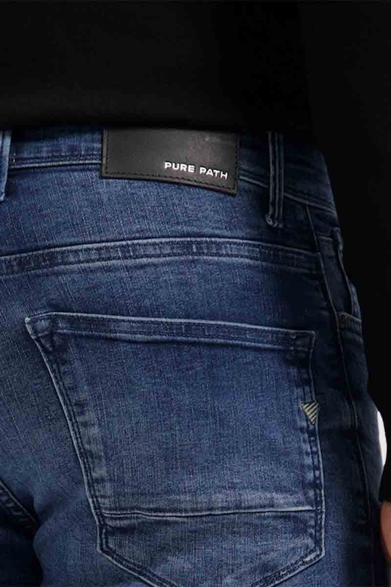 Pure Path The Jone Denim Skinny Fit Blauw