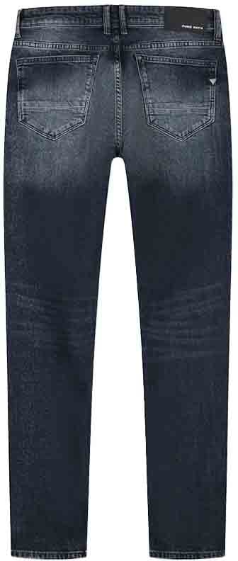 Pure Path The Ryan Slim Fit Tapered Leg Blauw