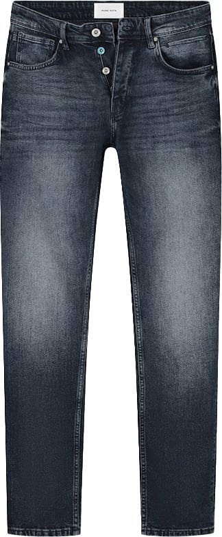Pure Path The Ryan Slim Fit Tapered Leg Blauw