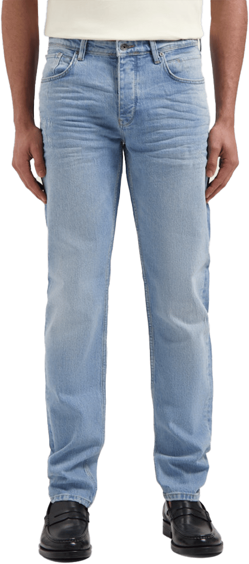 Pure Path Pure Path The Ryan Tapered Fit Blauw
