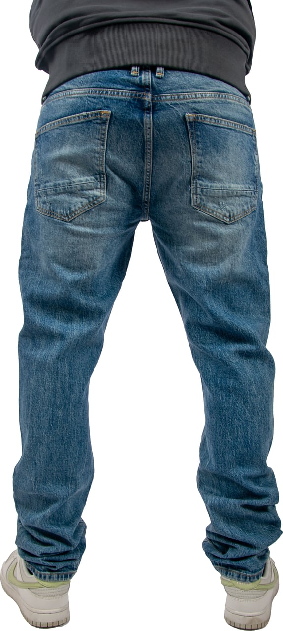 Pure Path Pure Path The Ryan Slim Fit Jeans Blauw