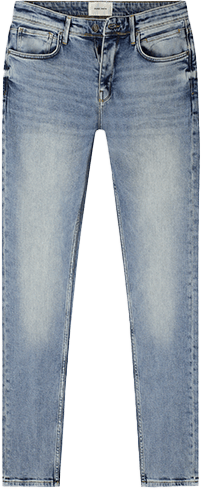 Pure Path Pure Path The Ryan Tapered Fit Jeans Blauw