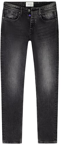 Pure Path Pure Path The Ryan Tapered Fit Jeans Zwart