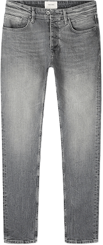 Pure Path Pure Path The Ryan Slim Fit Tapered Leg Grijs