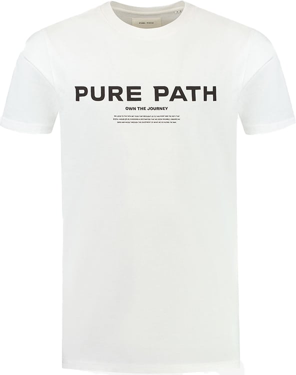 Purewhite Purewhite T-Shirt With Front Print Beige