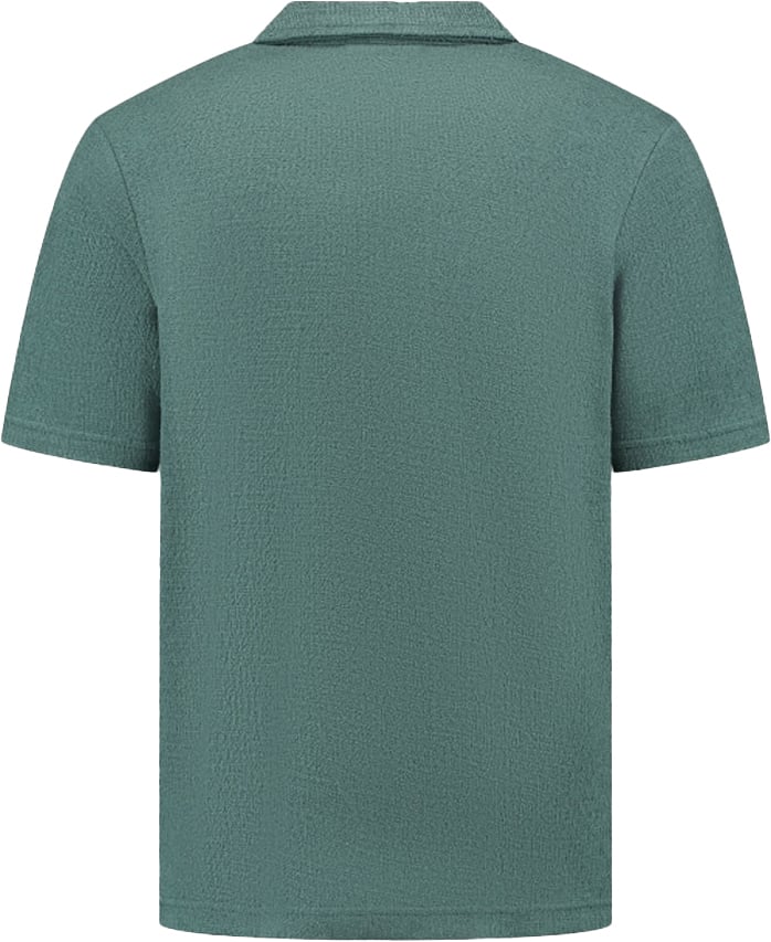 Purewhite Purewhite Structured Shortsleeve Groen