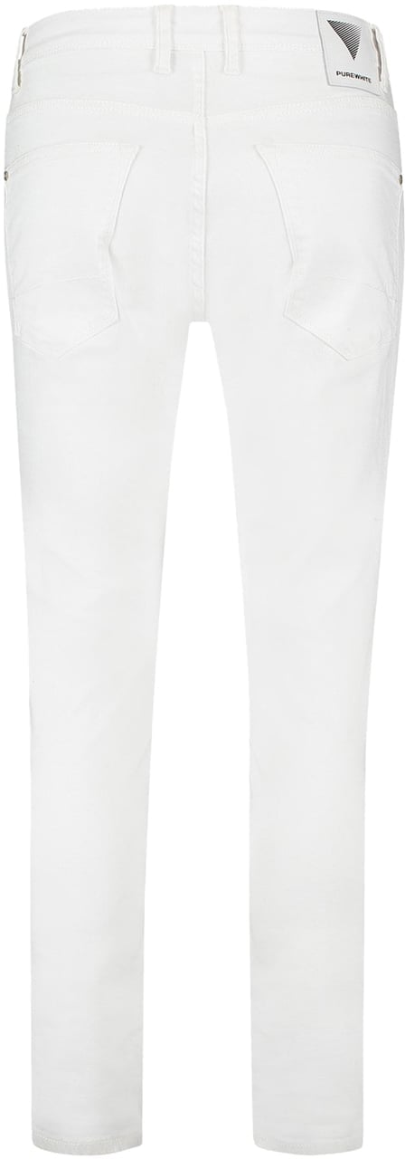 Purewhite Purewhite The Jone Denim Slim Fit Wit
