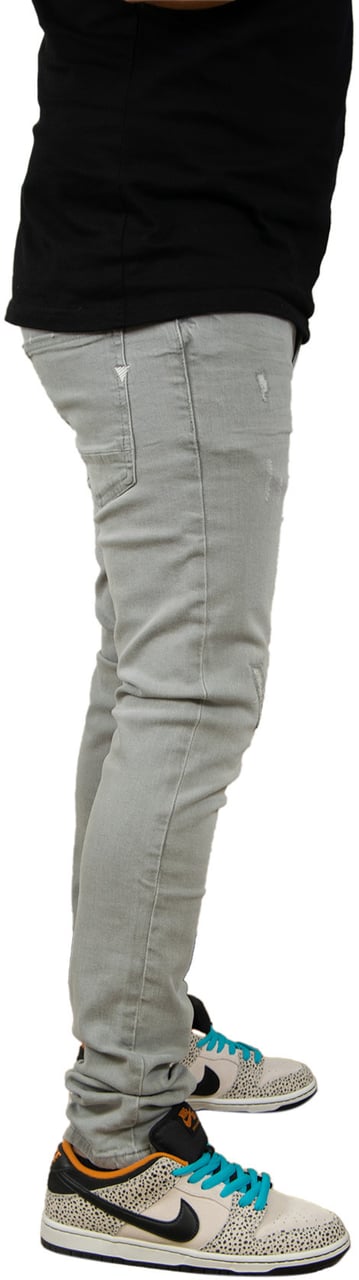 Purewhite Purewhite The Jone Denim Skinny Fit Grijs