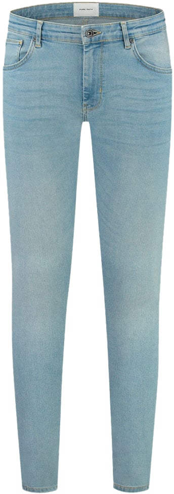 Purewhite Purewhite The Dylan Skinny Fit Blauw