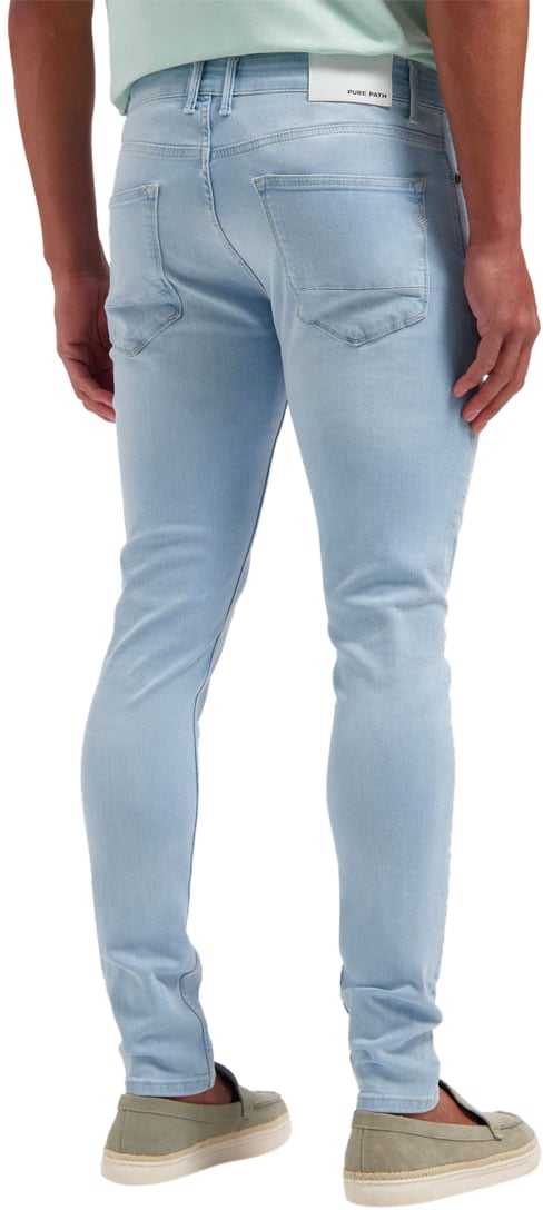 Purewhite Purewhite The Jone Denim Slim Fit Blauw