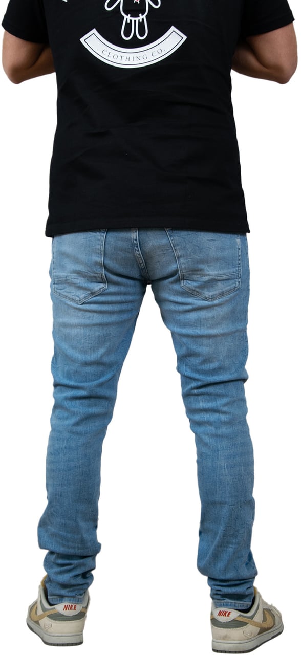 Purewhite Purewhite The Jone Denim Skinny Fit Blauw