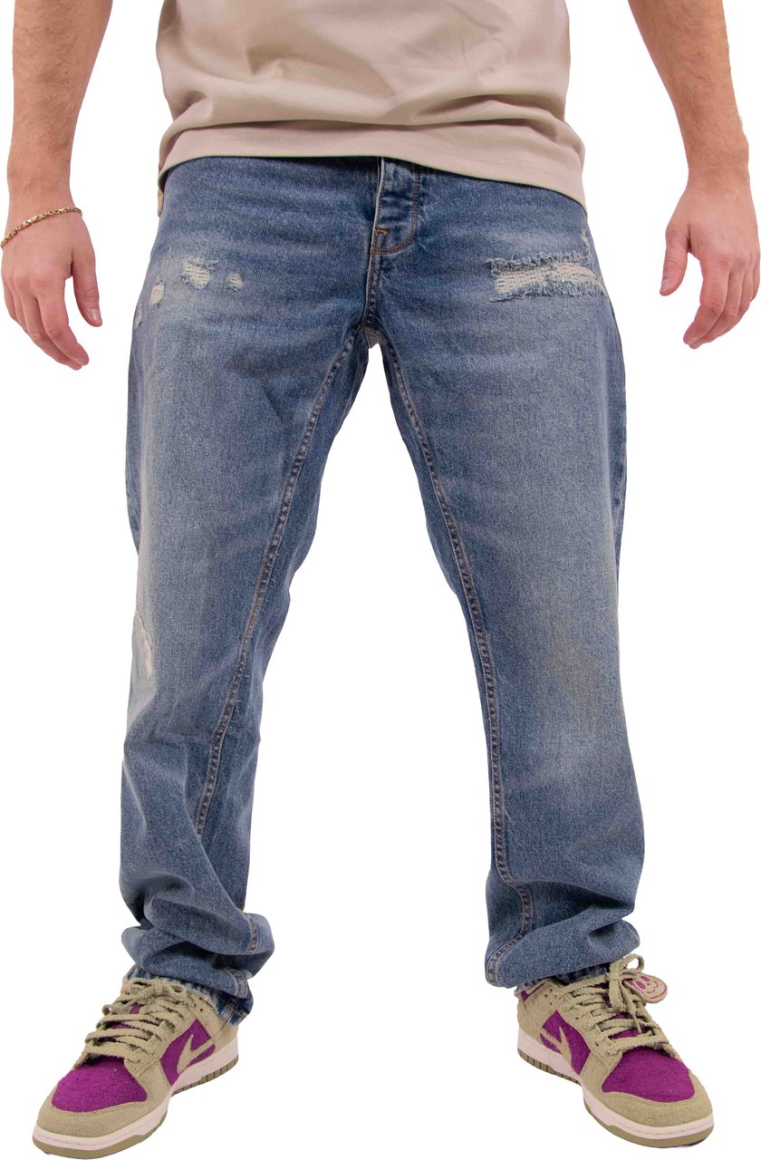 Purewhite The Eric Regular Fit Jeans Blauw