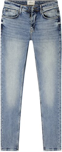Purewhite Purewhite The Ryan Tapered Fit Jeans Blauw