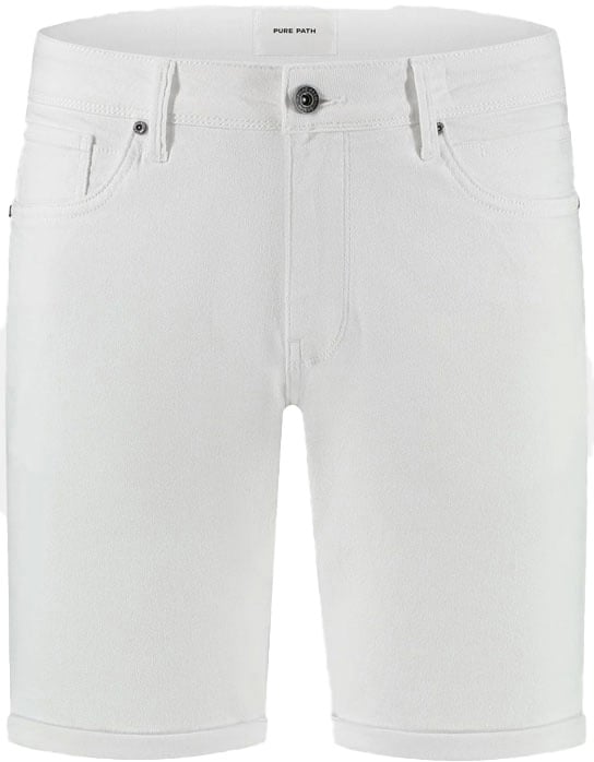 Purewhite Purewhite Slim Fit Denim Short The Steve Wit