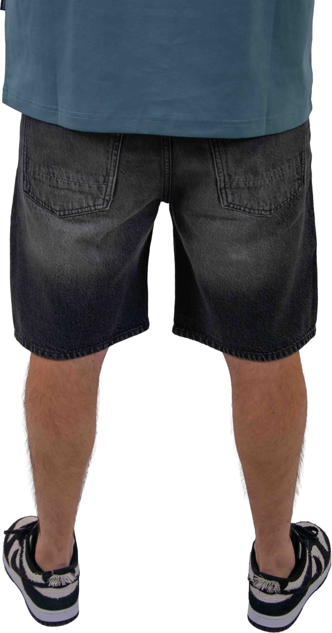 Purewhite The Owen Regular Fit Denim Short Zwart