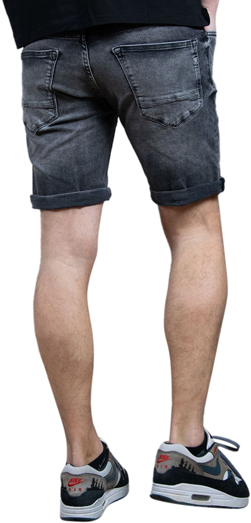 Purewhite Purewhite Slim Fit Denim Short The Steve Grijs