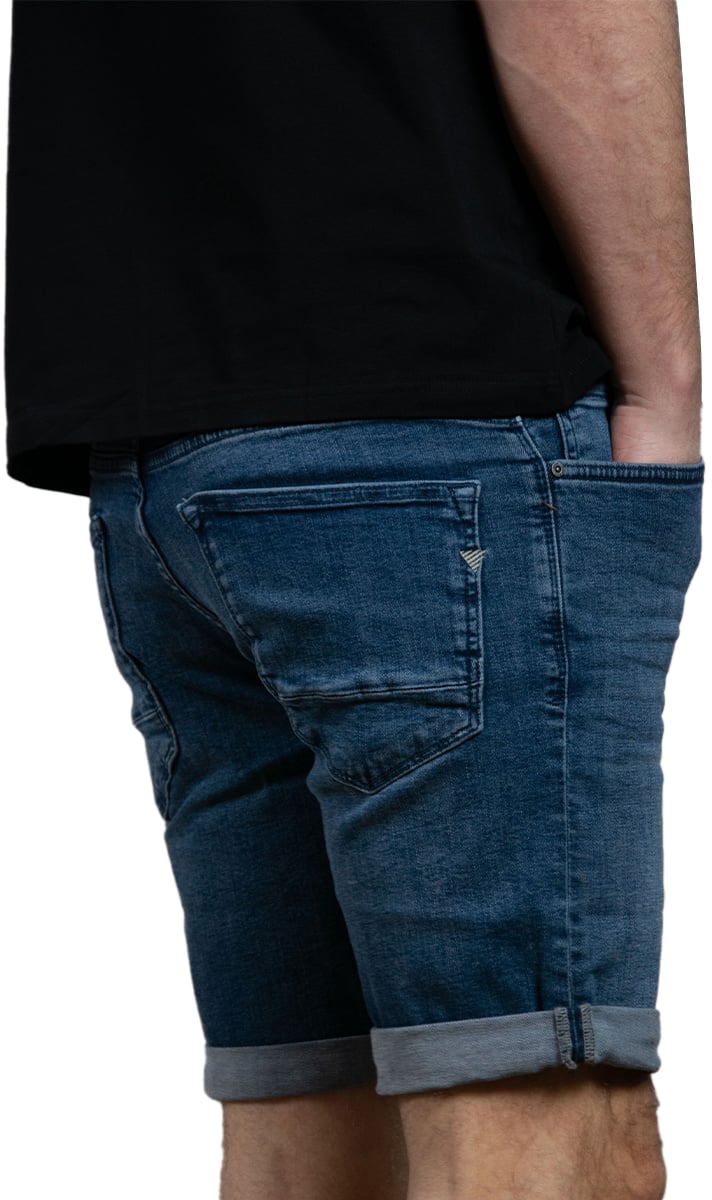Purewhite Purewhite Skinny Fit Denim Short The Steve Blauw