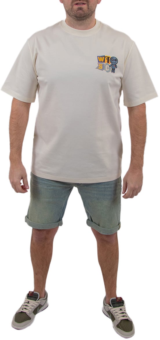 Purewhite The Miles Slim Fit Denim Short Blauw