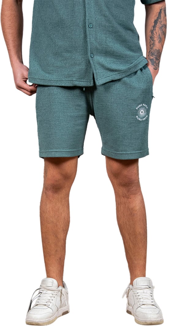 Purewhite Purewhite Structured Short Groen