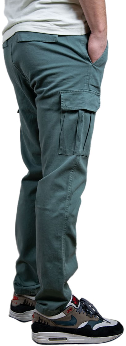 Purewhite Purewhite Garment Dye Cargo Pants Groen