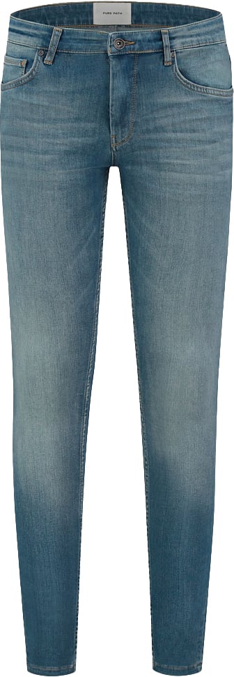 Purewhite The Dylan Skinny Fit Blauw