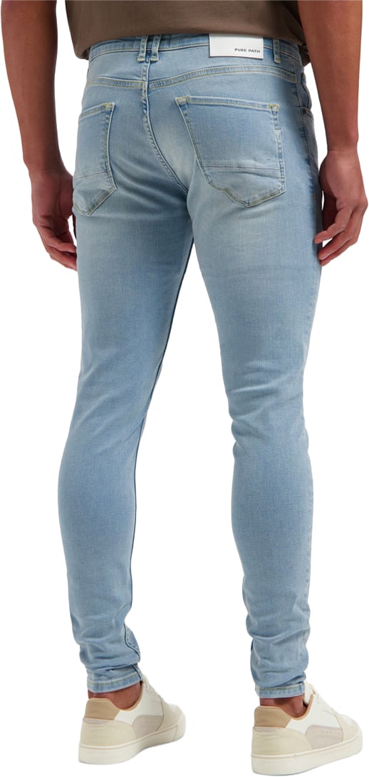 Purewhite The Dylan Skinny Fit Blauw