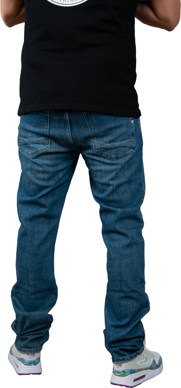Purewhite Purewhite The Eric Regular Fit Jeans Blauw