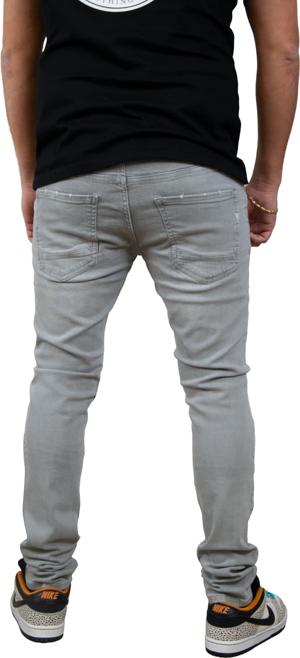 Purewhite Purewhite The Jone Denim Skinny Fit Grijs