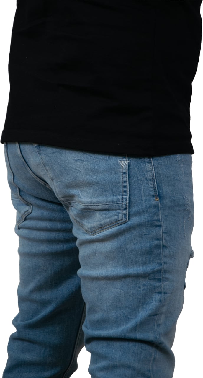 Purewhite Purewhite The Jone Denim Skinny Fit Blauw