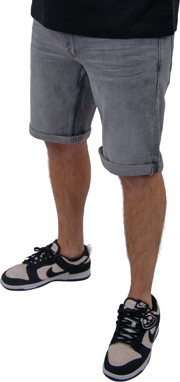 Purewhite Purewhite The Miles Slim Fit Denim Short Grijs