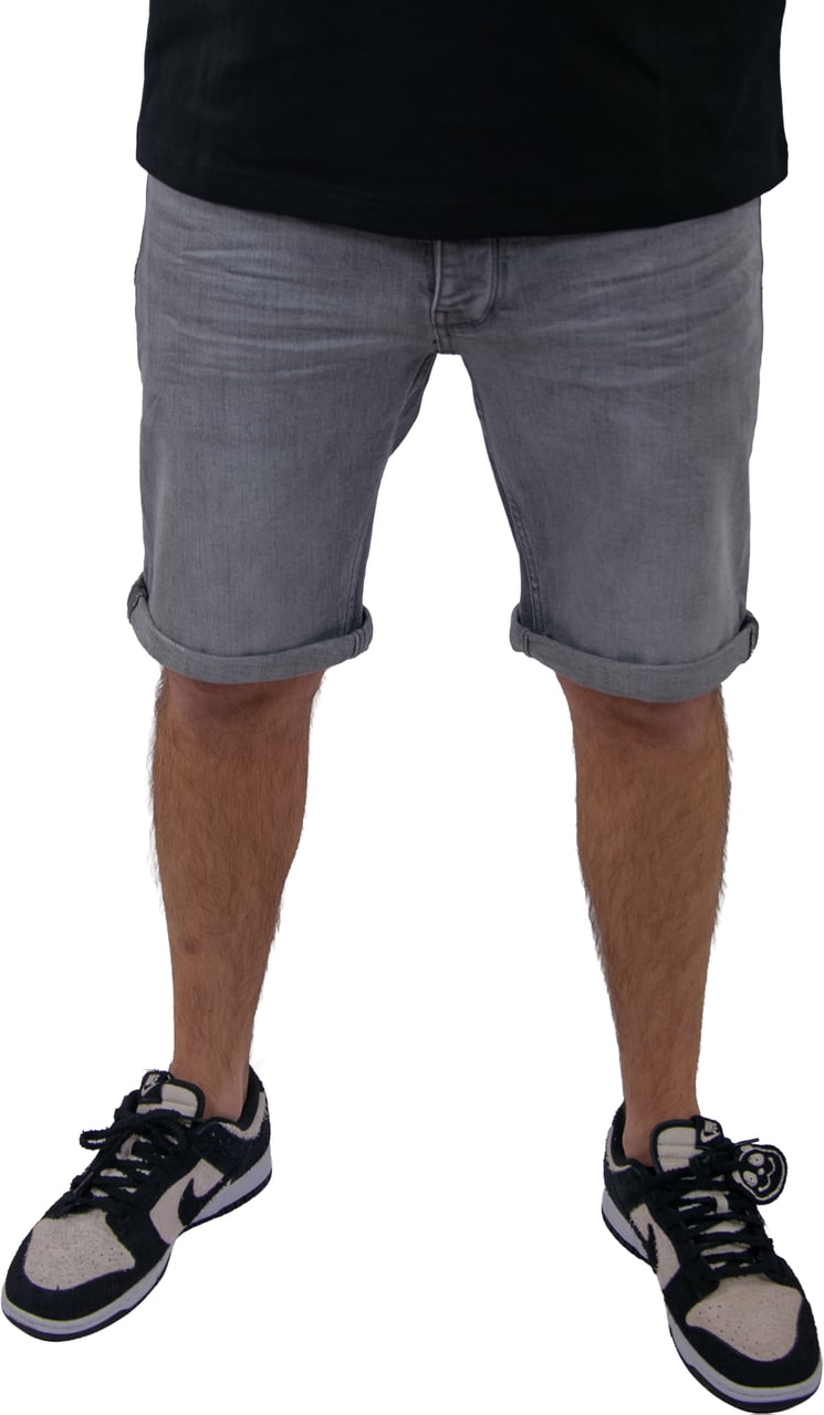 Purewhite Purewhite The Miles Slim Fit Denim Short Grijs