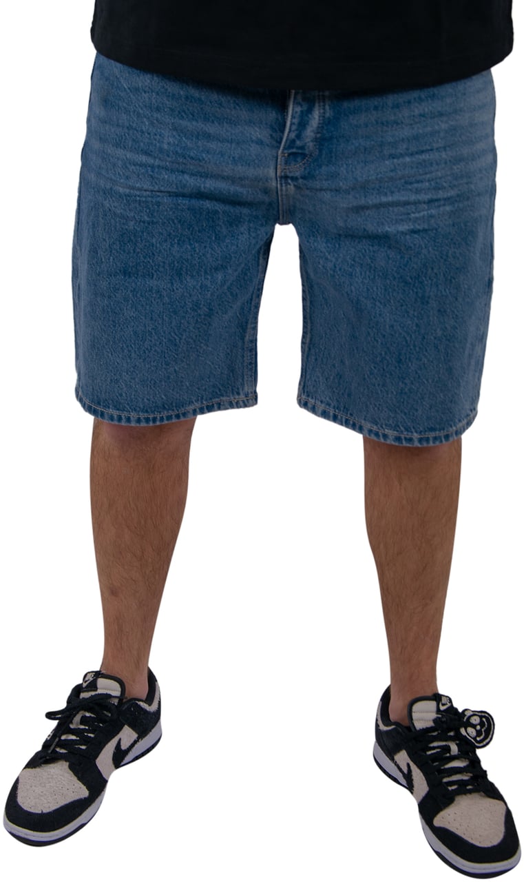 Purewhite The Owen Regular Fit Denim Short Blauw