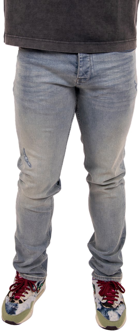 Purewhite The Ryan Tapered Fit Jeans Blauw