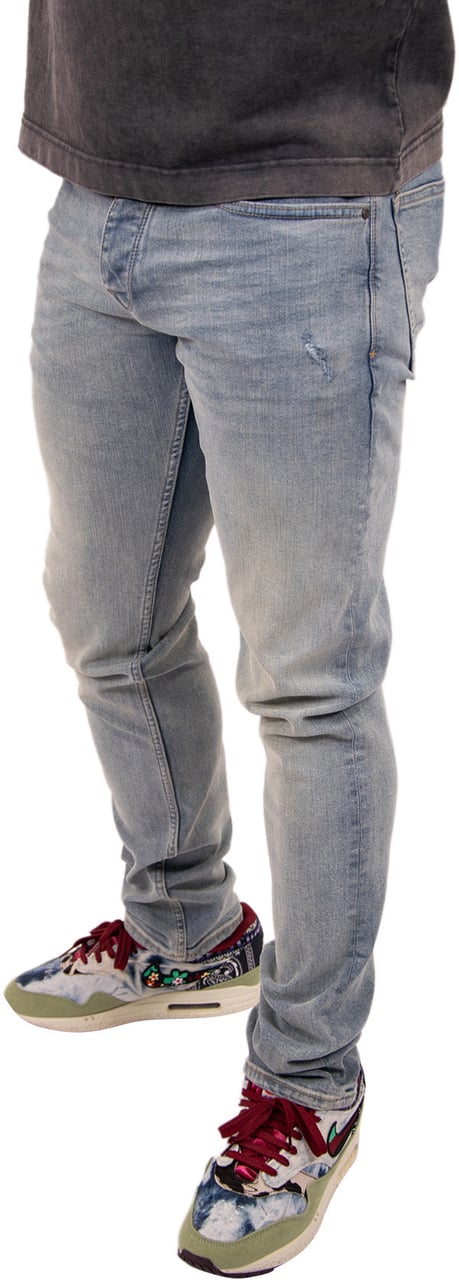 Purewhite The Ryan Tapered Fit Jeans Blauw