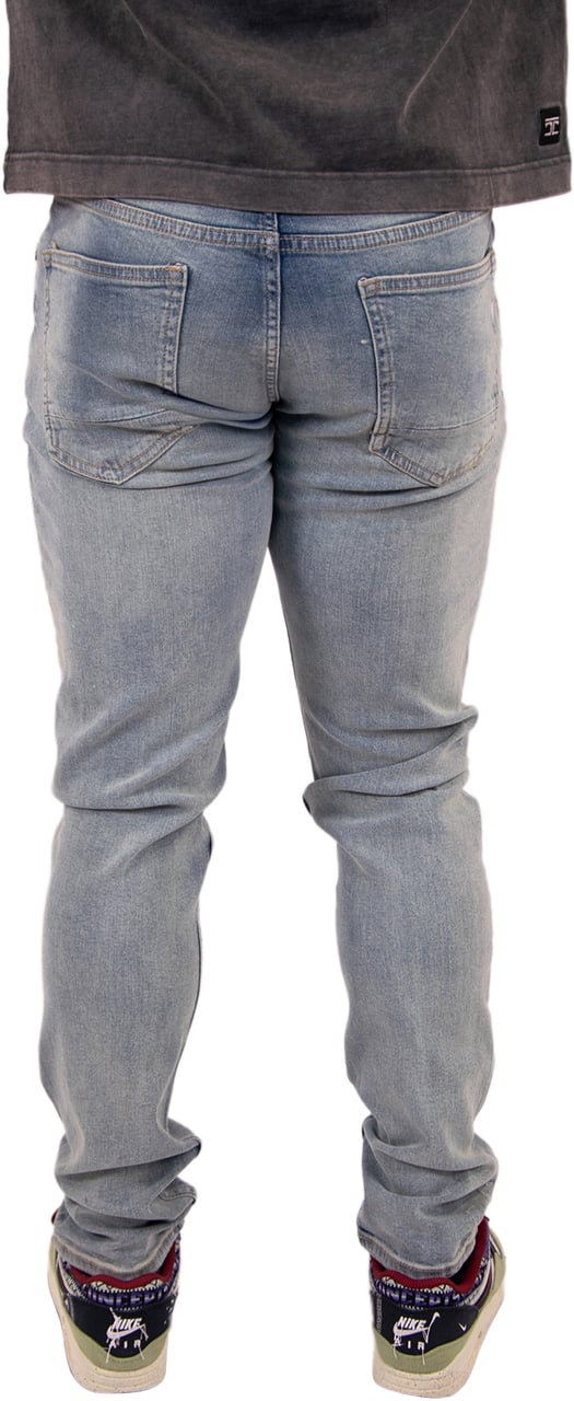 Purewhite The Ryan Tapered Fit Jeans Blauw