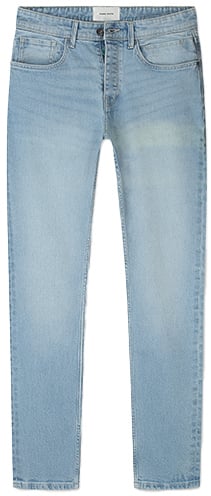 Purewhite Purewhite The Ryan Tapered Fit Jeans Blauw