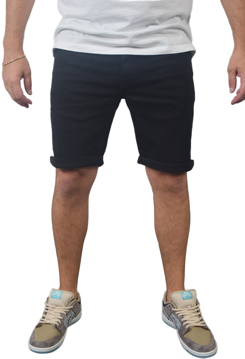 Purewhite Slim Fit Denim Short The Steve Zwart